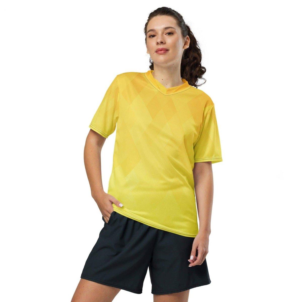 Herren & Damen Sport T-Shirt mit V-Ausschnitt 2XS - 6XL